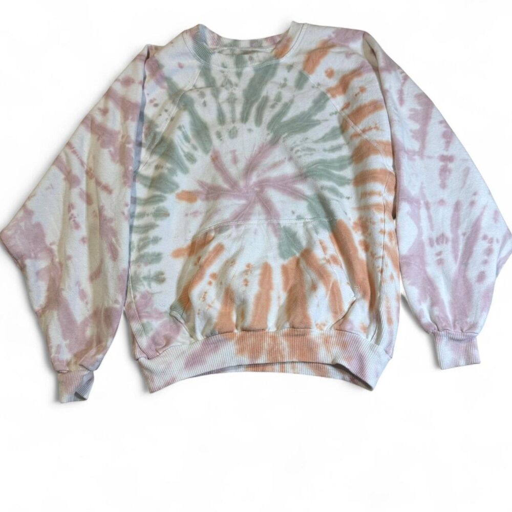 Aeropostale Womens XS Tie Dye Pullover Sweatshirt